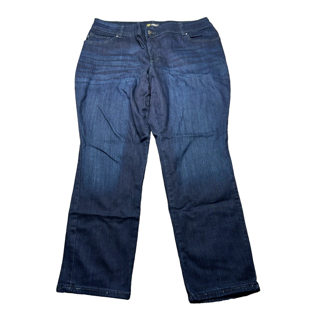 Lee Jeans 20w 40x31 Relaxed Fit Straight Mid Rise Womens
